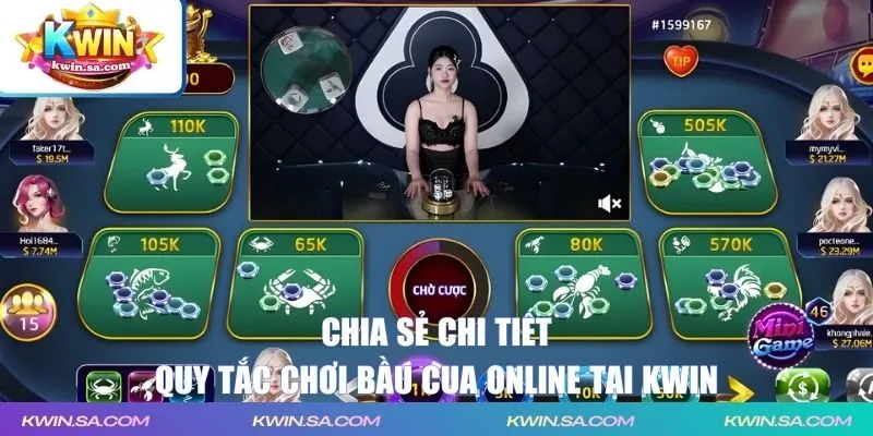 Quy tắc chơi bầu cua KWIN